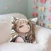 Anime Cute TtogahimikoS Case Plush Fabric Soft Pillowcase Double Sided Print Cushion Cover Household Gifts