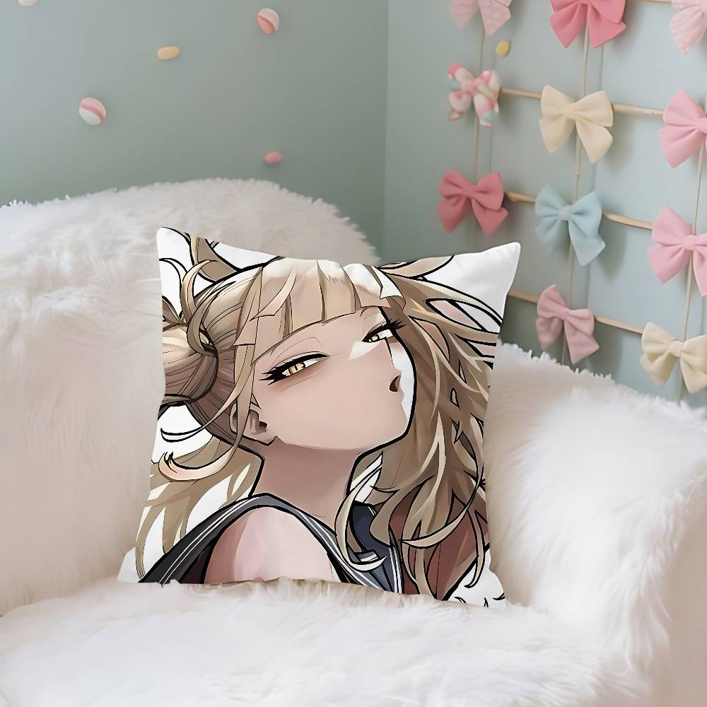 Anime Cute TtogahimikoS Case Plush Fabric Soft Pillowcase Double Sided Print Cushion Cover Household Gifts