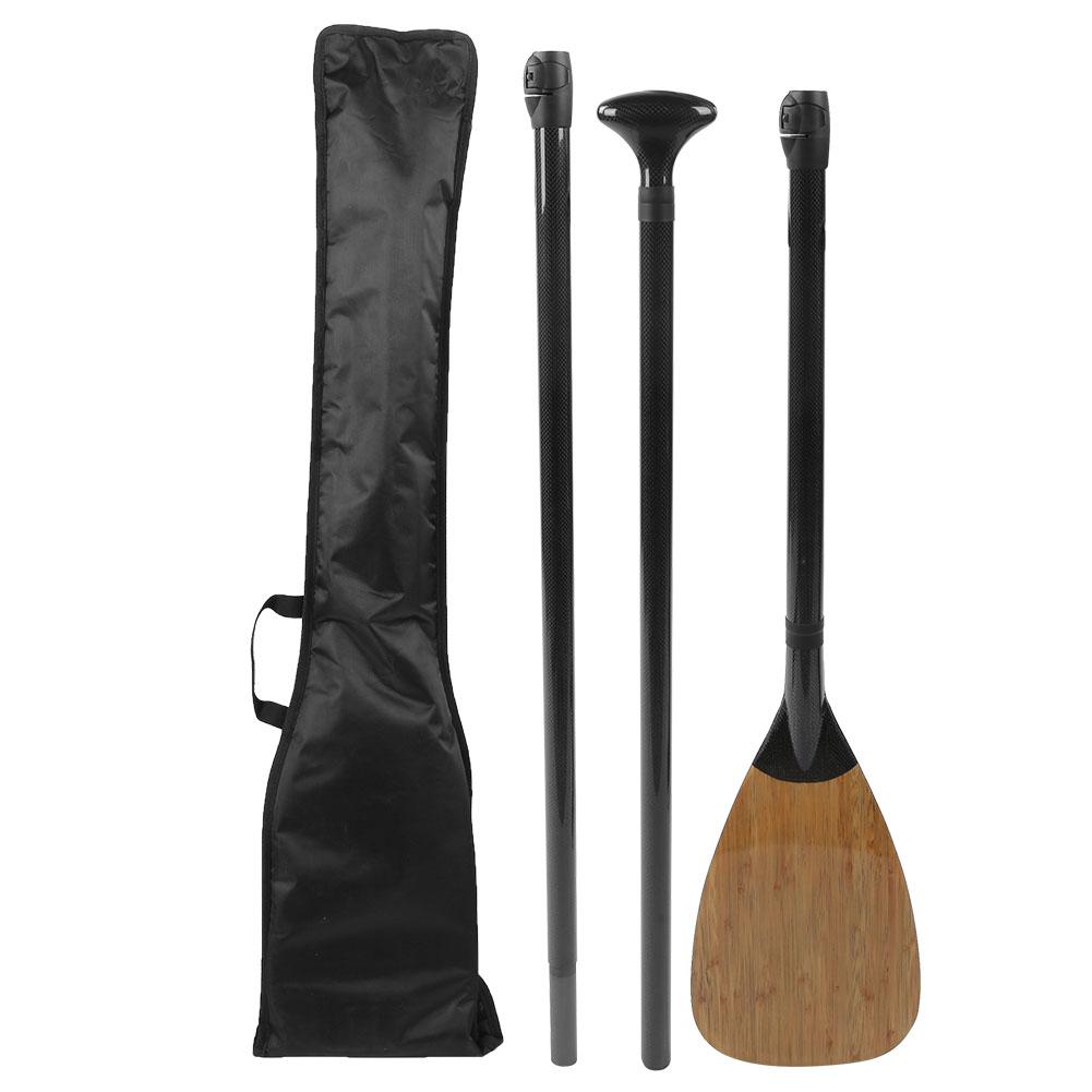3 Sections Adjustable Length Carbon Fiber Paddle Standup Paddles for Surfboard SUP Kayak Inflatable Boat