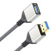 Lightweight USB 3.0 Extension Cable 5Gbps Data Transmission Super Fast Data Transfer Line Male to Female Adapter Cord