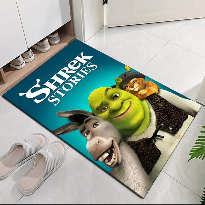 Shrek Bedruckter Teppich für Bürostuhl Wohnzimmer Schlafzimmer Küchenraum Dekoration Geschenke