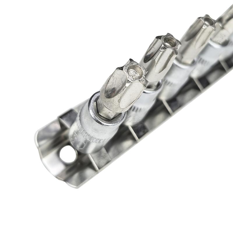 9pcs/set 5 Point Star Torx Screwdriver Bit Drive Socket Pentalobe TS10 TS15 TS20 TS25 TS27 TS30 TS40 TS45 TS50 Tools