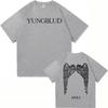 Yungblud Idols 2025 World Tour Wings TShirt Unisex New Fashion Hip Hop Aesthetic High Quality Cool Women And Unisex Tshirt