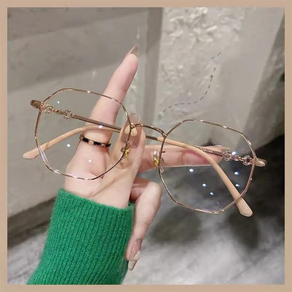 Vintage Anti-Blue Light Glasses Women Designers Eyeglasses Optical Spectacle Computer Eye Protection Glass Fashion Eyewear