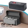 For Larger Capacity Car Coin Storage Box Coin Organizer Container Holder Case Chr Corolla Camry Rav4 Yaris GR Prius