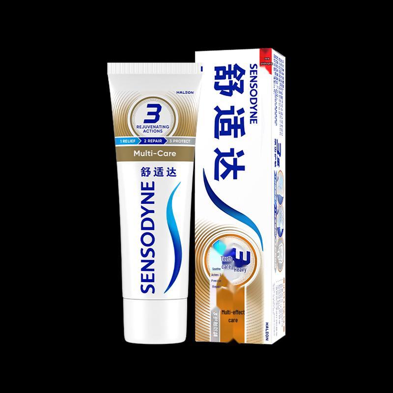 

Sensodyne Multi-Action Sensitivity Relief Toothpaste 100g with Travel Pouch