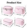 Large Capacity Handheld Makeup Bag Oxford Cloth Minimalist Style Cosmetic Storage Bag Travel Design Portable Wash Bags