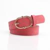 Female Belt, Alloy Pin Buckle, Soft and Comfortable Jeans Belt, Girls' Clothing Matching Belt
