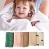 5Pcs Soft Breathable Cotton Baby Washcloths Newborns Bath Towel for Sensitive Skin Multi Use Burp Cloths 25x25cm