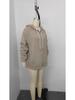 2025 Autumn/Winter Women's Plus Size Jacquard Loose Hooded Sweatshirt