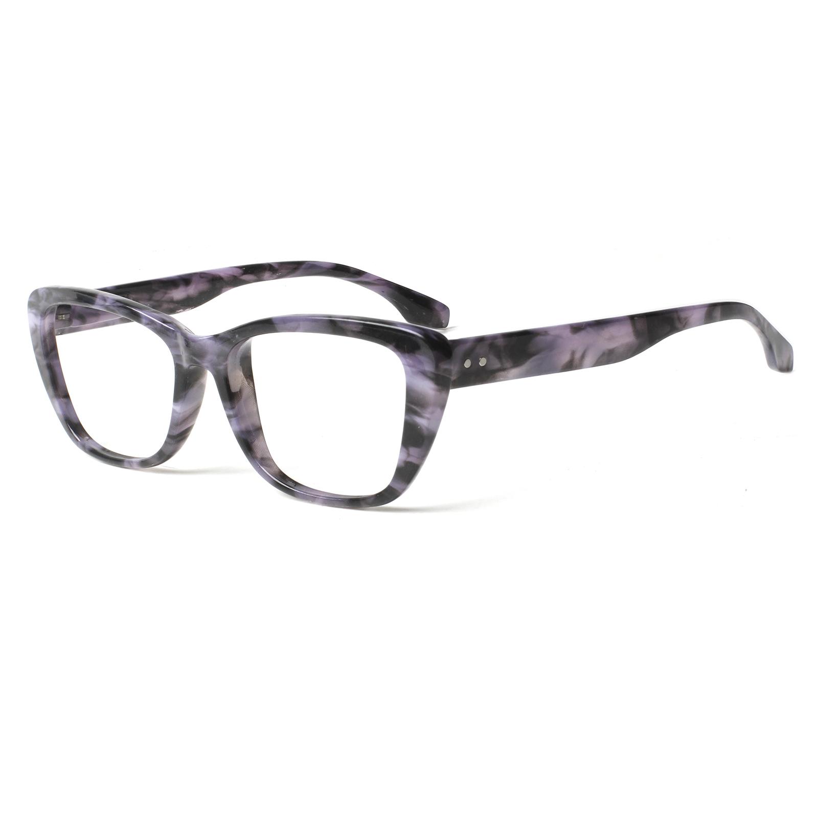 

Turezing Reading Glasses Men Women Square Pattern Print Frame HD Lens Spring Hinge Prescription Eyewear 4