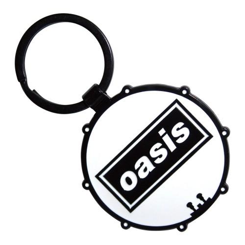 Oasis Decca Logo Drum Keyring