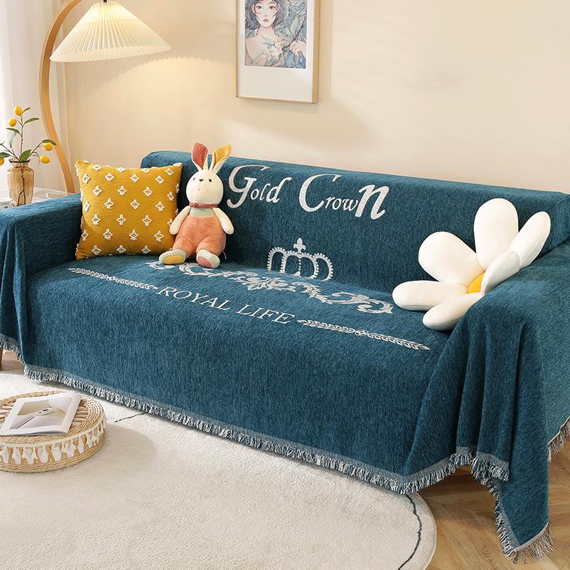 Husa universală pentru prosop de canapea Pânză Four Seasons Universal Modern Minimalist Sufragerie acoperită complet pentru canapea