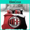 Team Logo Bedding Set With Active Dye Printing And Flannel Weave For Modern Bedroom Decor