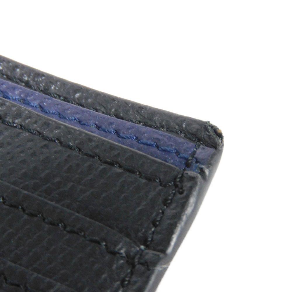 Used Bag Bugs Bifold Wallet (11491) with Eye Motif Multicolor Logo (7M0169 AC9I F0X93 7941) in Black, Men's from Japan