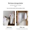 Transparent PEVA Washable Clothing Dust Cover for Coats and Suits