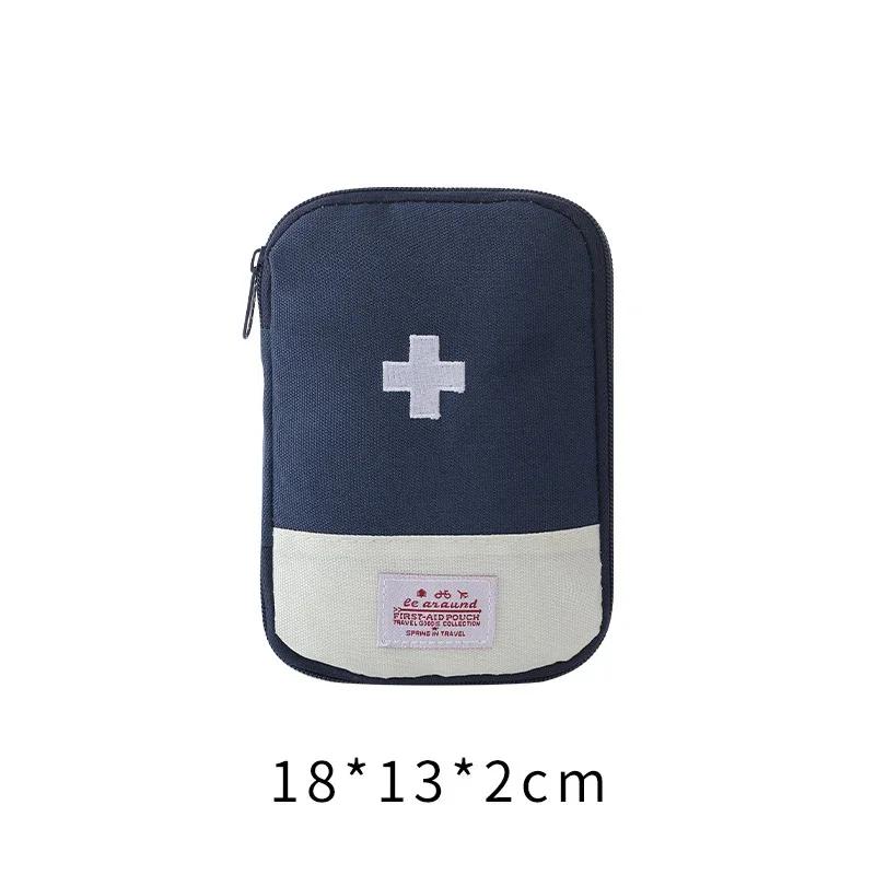 Mini First Aid Kit Portable Medicine Bag Organizer Outdoor Travel Household Medicine Pill Storage Bag Medical Emergency Kits