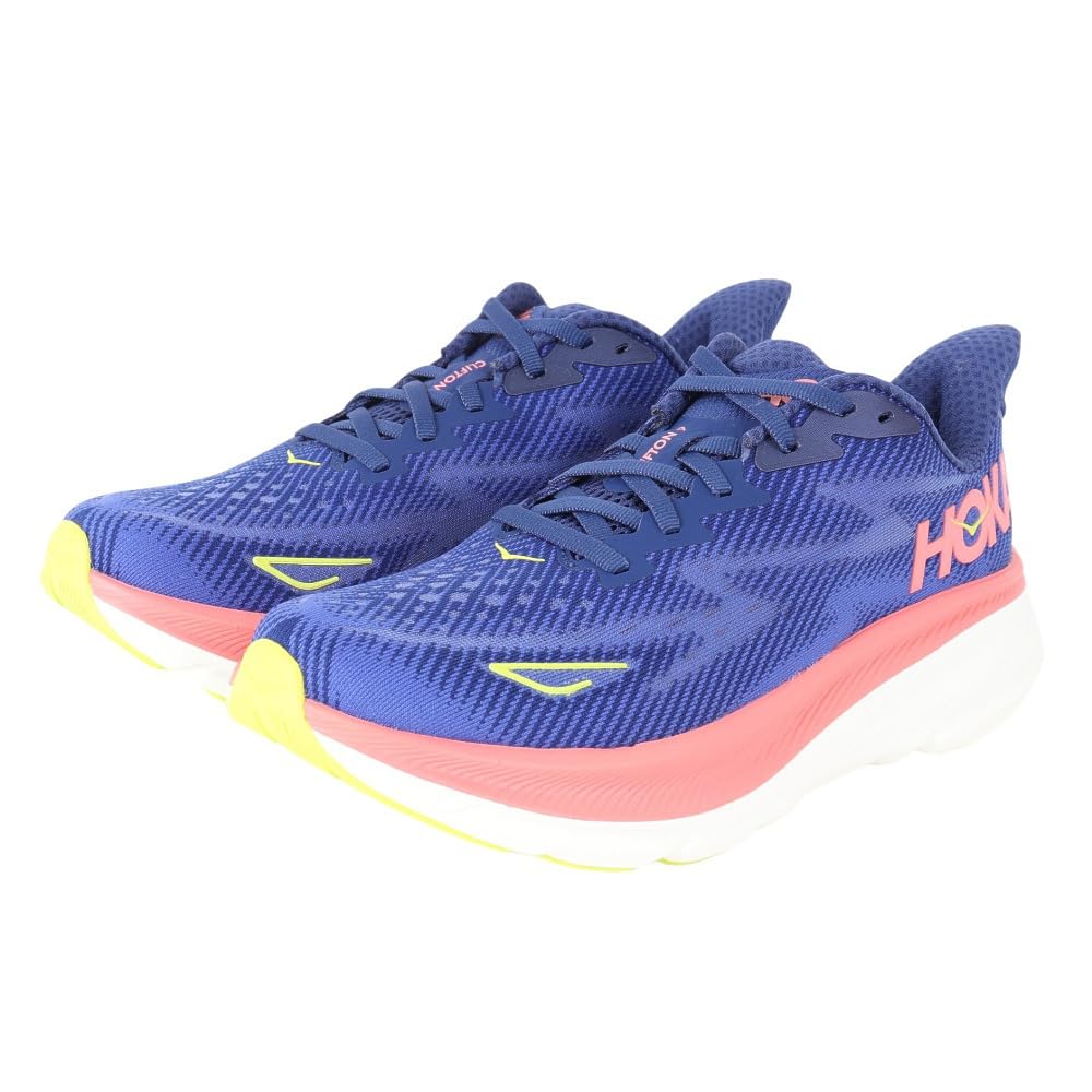 HOKA ONE ONE Clifton 9 Wide EVENING SKY CORAL / 23.0CM