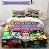 3pcs Custom Name The Powerpuff Girls Bedding Set Duvet Cover Closure Includes 1 Duvet Cover & 2 Pillowcases, Soft and Comfortable for All Seasons.