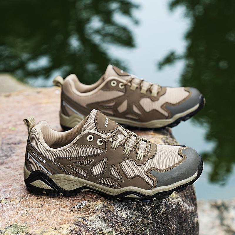 Couple's Mesh Sports Shoes, Breathable and Fashionable Hiking Shoes, Men's Spring and Autumn Summer Casual Shoes