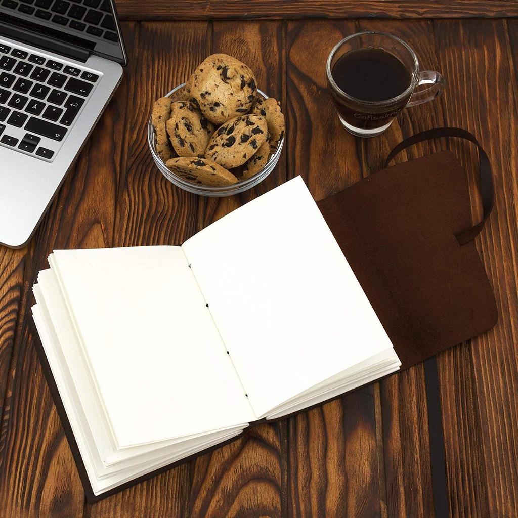 Leather Diary, Genuine Leather Journal, Leather Planner Notebook File Folder, Vintage Diary.