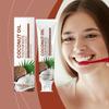 Coconut oil toothpaste fresh breath care gum enamel home oral care toothpaste 120g