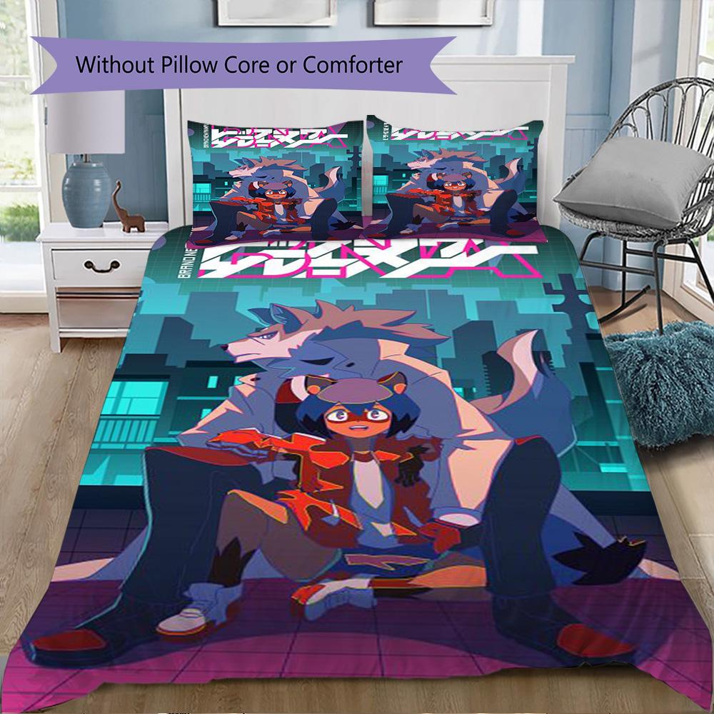 BNA Pattern Bedding,Quilt Set Quilt Cover Pillowcase Home Birthday Gift (1*duvet Cover+2*pillowcase,without core)ZSJT0917023