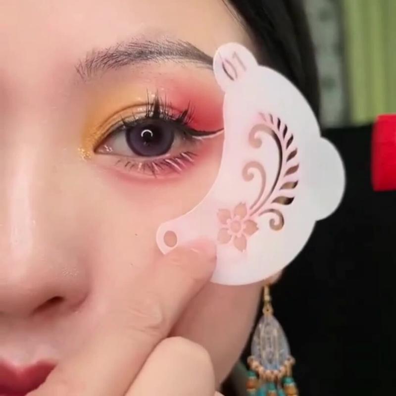 Face Paint Stencils Professional Body Art Paint Stencils Reusable For Adults Kids Easily Use Templates For Parties Makeup Tools