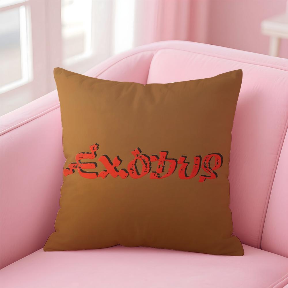 Classic BobS Marley & T-The Wailers Cushion Cover Comfortable Reversible Pillow Cover Ideal for Car Sofa Bedroom & Beyond 12x12Inch