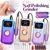 LED Display Electric Nail Polishing Grinder Rechargeable Nail Grinder  Nail Tools