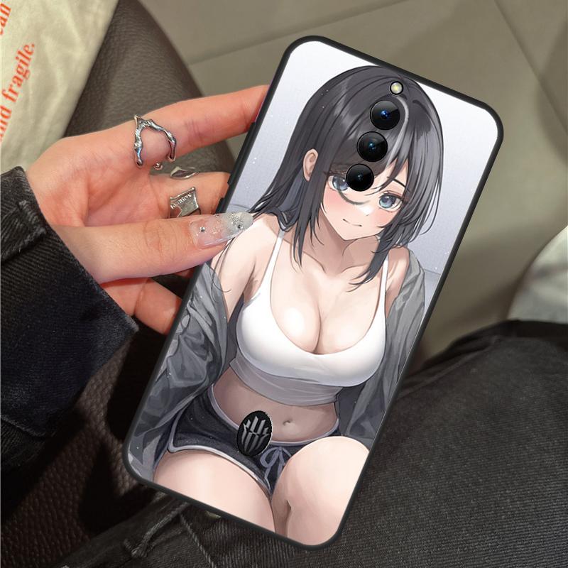 

Japanese Style Anime Girl Case For ZTE Nubia RedMagic 11 9 8 10 Pro Plus 8S 9S 10S Pro 5G 5S 6 7 6S 7S Pro 10 Air Cover RedMagic 10 Pro Plus