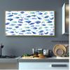 Abstract Blue Fish Picture Canvas Painting Wall Art Posters For Living Room  Nordic Picture Modern Chic Home Decor
