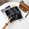 New Fashion Puzzle Cashew Silk Scarf Female Simulation Silk Herringbone Cotton Square Scarf Soft Silk Scarf Scarf Decorative Scarf