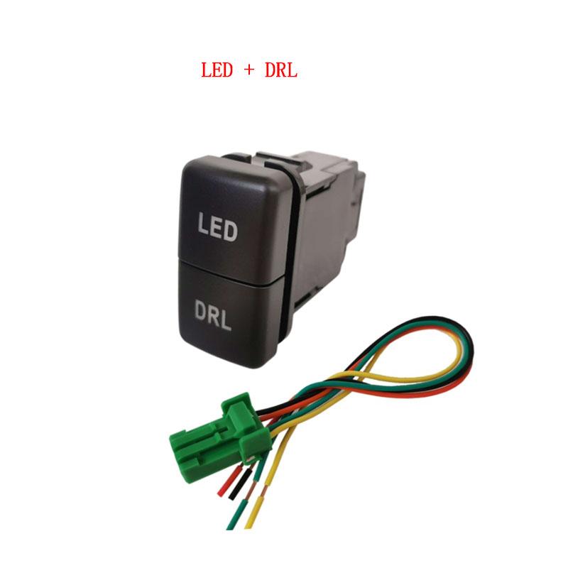 1PC Dual Key Dual Schalter Differential Sperre Kraftstoff Tank ABS Winde Schalter Taste Für Toyota FJ Cruiser Prado 120 alt