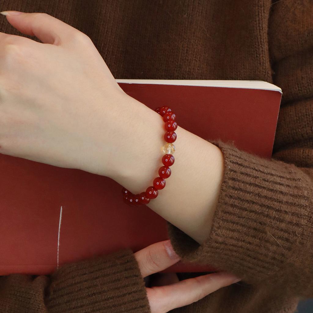 Natural Agate Bracelet. Fashion Women Daily Jewelry Lucky Gift