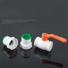 1pcs PVC Pipe  No Soldering Socket Ball Valve Coupler Adapter Watering Connectors Garden Irrigation Aquarium Fish Tank Joint