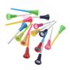 30 Stück/Packung Golf-Tees für Golf-Driver-Training Plastik-Golf-Tees Geringer Widerstand Mehr Distanz Konsistente Höhe Tees