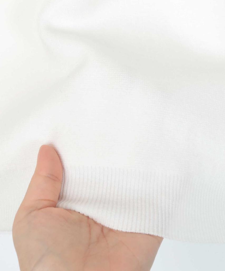 Yours BYXU0932 Size L Women's Sweat-Like Knit, Navy,