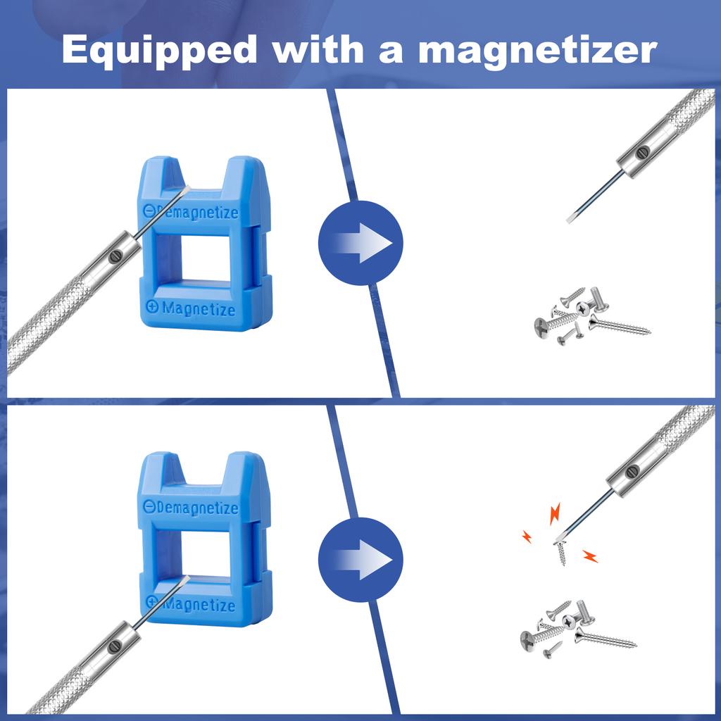 1 Set Watch Repair Tools Screwdriver Set 0.6mm-2.0mm Flat Head Screwdriver Kit Professional Watchmakers for Watch Repair Tools