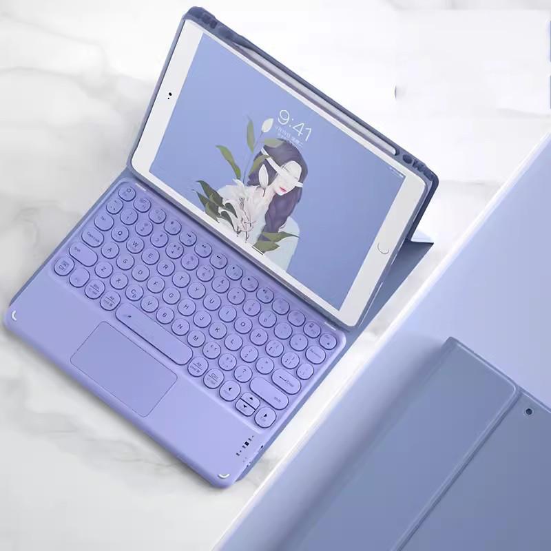 Hülle mit Touchpad-Tastatur für RedMi Pad Pro 12,1 Zoll Hülle POCO Pad für Redmi Pad Pro 5G 12,1 Zoll Kabellose Bluetooth-Hülle