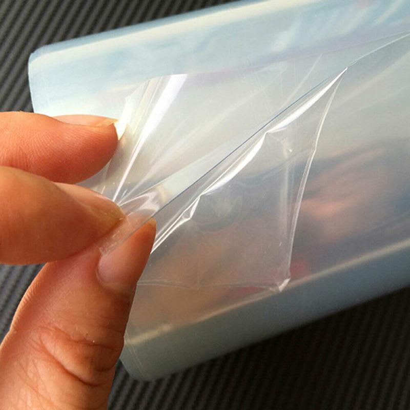 1pc, Premium Clear Vinyl Car Light Tint Film, Easy Install Headlight & Taillight Cover, Fog-Proof, PVC Material, for Various Vehicle Models