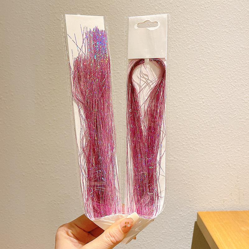 

Детская разноцветная плетеная веревка для волос - Летние резинки для волос ручной работы и аксессуары для плетения