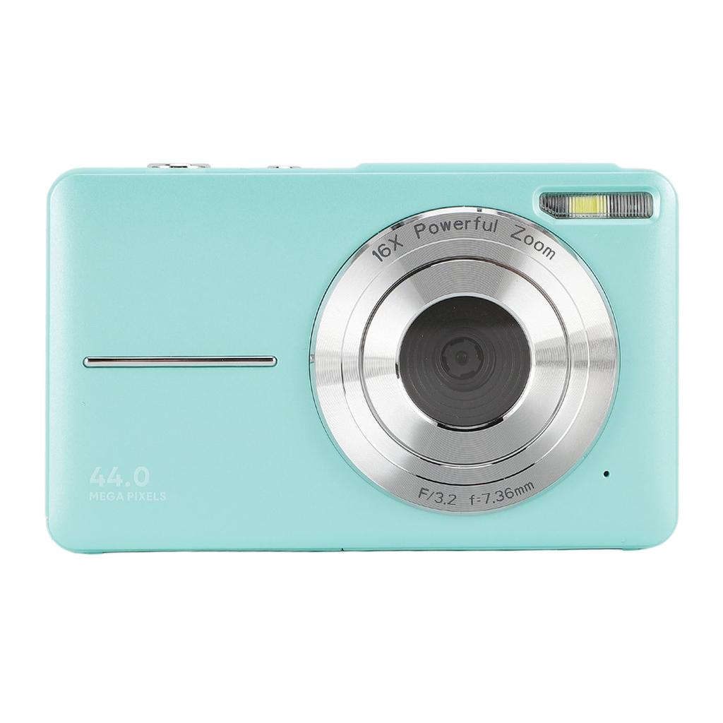 Digital Camera 44MP 1080P FHD 16X Zoom 2.4 Inch Color Screen Compact Small Camera for Kids Teens Beginners