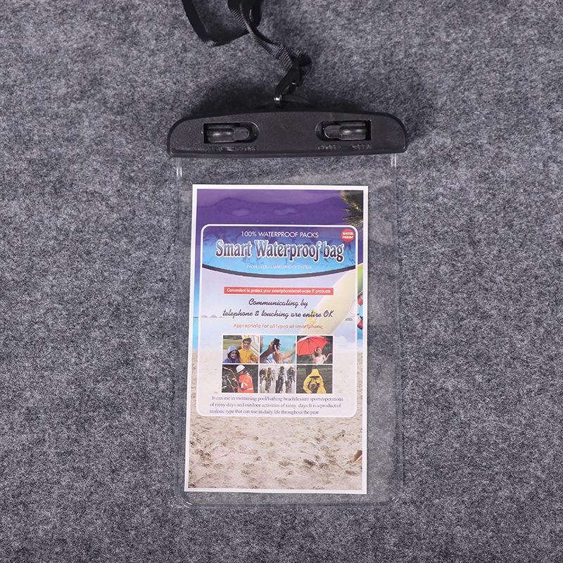 Univerzální vodotěsné pouzdro na telefon pro plavání, potápění, podvodní fotografování, utěsněné poutko, ochrana proti ztrátě, úložná taška, organizace