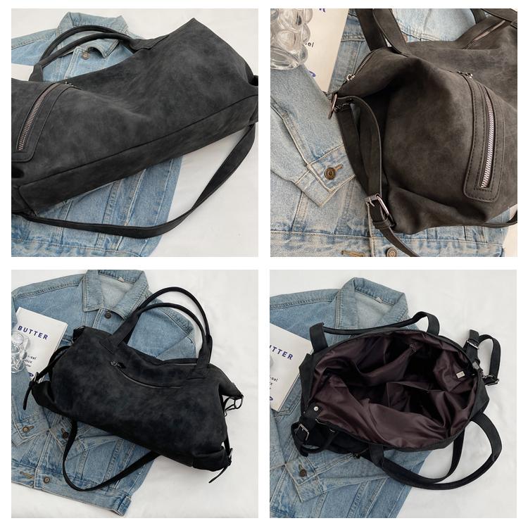 Women's Minimalist Handbag, Large-capacity Shoulder Bag, Vintage Handbag, Women's Handbag, Fashionable Daily Shoulder Bag