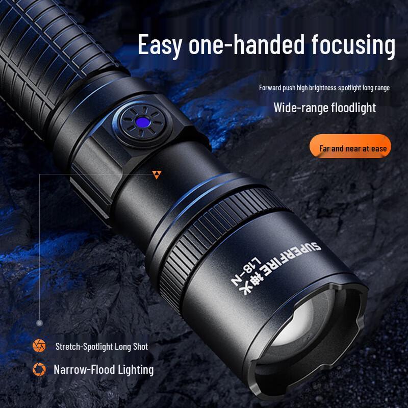 SupFire L18-N Rechargeable LED Flashlight