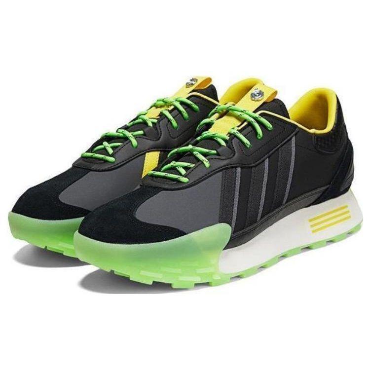 Adidas Neo Futro Mixr FM Sneakers Trendy Cool Shock Absorption Non-Slip Durable Low-Top Casual Shoes Unisex sneakers Green Black ID1639