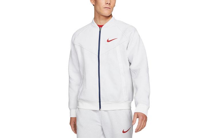 Nike Jackets Men s White Baseball Collar Moderate Other CW0301-100 S