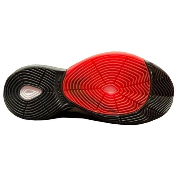 Nike Zoom Rize 1 EP Bequeme Vielseitige High-Top Basketballschuhe Herren Sneaker Beige Schwarz Rot FD9904-111