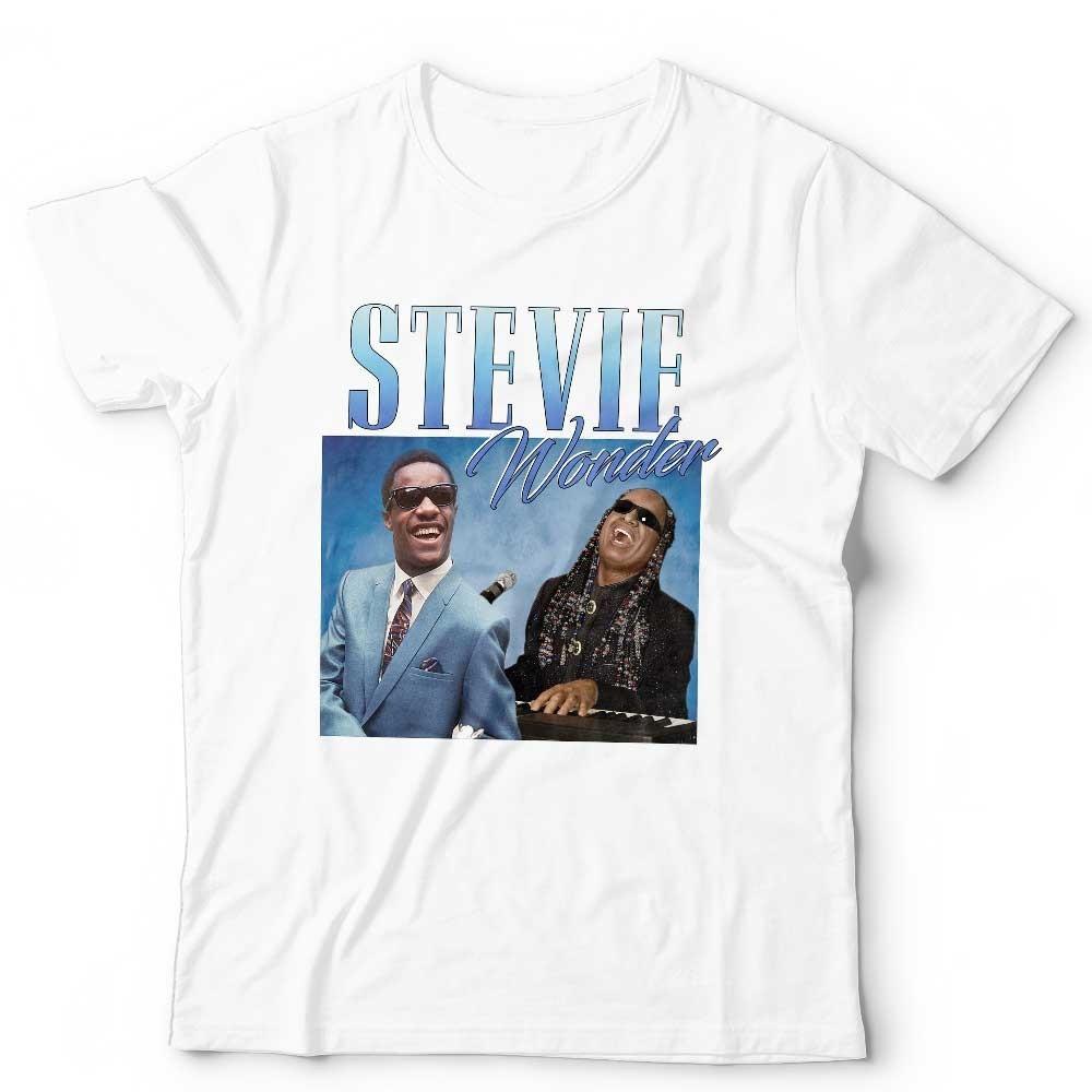 Stevie Wonder T-krekls Atzinības Atmiņas Atgriešanās Retro Vintāža Vecpuišu/Vecmeitu ballīte